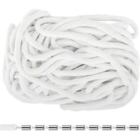10.9 Yard Curtain Weights Tape, Drapery Weights Tape, Weighted Lead Rope, Heavy Drapery Weights for Outdoor Indoor Tulle Fabrics Curtain Accessories, DIY Length