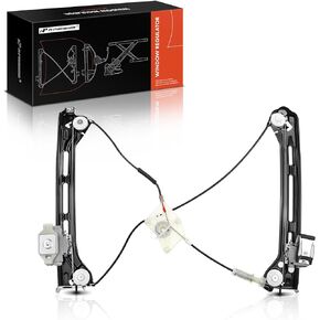 A-Premium Electric Power Window Regulator Without Motor Compatible with Volkswagen Beetle 2013-2019 Convertible Front Right Passenger Side