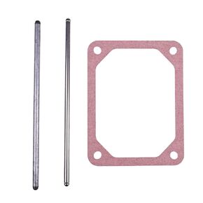 Push Rod Set & Valve Cover Gasket 690981 690982 498745 690971 273486 Compatible with Briggs & Stratton
