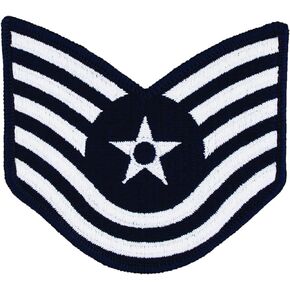 Dress Air Force Chevrons-PAIR-LARGE OR SMALL (SMALL, TSGT)