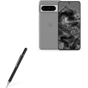 BoxWave Stylus Pen Compatible with Google Pixel 8 Pro - FineTouch Capacitive Stylus, Super Precise Stylus Pen - Jet Black