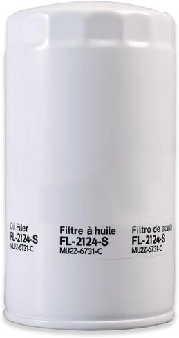 فلتر زيت FL2124S متوافق مع 2011-2022 F250 F350 F450 F550 Super Duty 2016 F650 F750 6.7L Powerstroke V8 محرك الديزل يستبدل FL2051S FL2051S، BC3Z-6731-B BC3Q-6714-CA in Kuwait