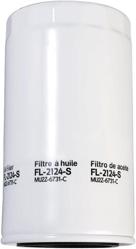 فلتر زيت FL2124S متوافق مع 2011-2022 F250 F350 F450 F550 Super Duty 2016 F650 F750 6.7L Powerstroke V8 محرك الديزل يستبدل FL2051S FL2051S، BC3Z-6731-B BC3Q-6714-CA in Kuwait