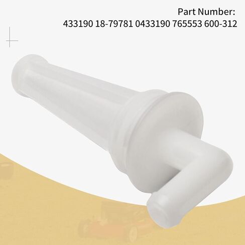 433190 فلتر الوقود لجونسون Evinrude BRP 90-175 Hp خارجي، يناسب 175 1992-1998، E-SL 115 1995-1998، E-SL 50 1995-1998، يستبدل 765553 18-79781 600-312 (1) in Kuwait