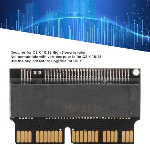 بطاقة محول Heayzoki SSD NVME M.2 إلى ملحقات الكمبيوتر OS X محرك الحالة الصلبة PCIe، مع واجهة إدخال M.2 NVME in Saudi Arabia