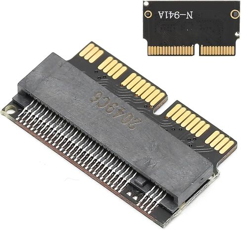 بطاقة محول Heayzoki SSD NVME M.2 إلى ملحقات الكمبيوتر OS X محرك الحالة الصلبة PCIe، مع واجهة إدخال M.2 NVME in Saudi Arabia