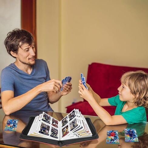 400 Pockets Football Card Binder,Football Trading Cards Display Case,Card Holder Sleeves for Football Cards in Kuwait