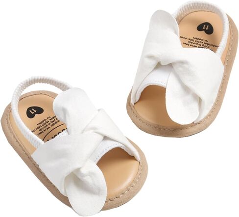 Baby Girls Sandals Summer Shoes Outdoor First Walker Toddler Girls Shoes for Summer in Kuwait
