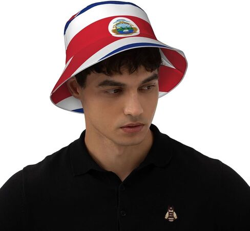 Greece Greek Flag Reversible Bucket Hat Reflective Fisherman Cap, Foldable Sun Hat for Camping Hiking Fishing in Saudi Arabia