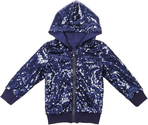 Cilucu Kids Jackets Girls Boys Sequin Zipper Coat Jacket for Toddler Birthday Christmas Clothes in Kuwait