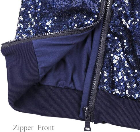 Cilucu Kids Jackets Girls Boys Sequin Zipper Coat Jacket for Toddler Birthday Christmas Clothes in Kuwait