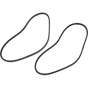 X AUTOHAUX 2pcs Car Engine Multi V-Ribbed Serpentine Drive Belt No.9091602353 for Lexus LX450 1996-1997