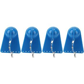 RiToEasysports 4Pcs Fishing Trolling Diving Board,Fishing Trolling Diving Board for Boat Fishing Deep Sea Fishing Other Fishing Tools and Accessories