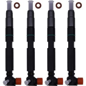 Solarhome 4PCS Fuel Injectors with Seal 400903-00074D 7275454 28337917 for Bobcat E32 E35 E42 E45 E50 E55 E85 S450 S510 S550 S570 S590