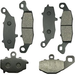 Motorcycle Front Rear Brake Pads Aftermarket Part compatible with/for Kawasaki Ninja 650R Z750S ER-6N Versys 650 ER6N ER 6N ER650 2006 2007 2008 2009 2010 2011 2012 2013 FA229F FA231F FA192R