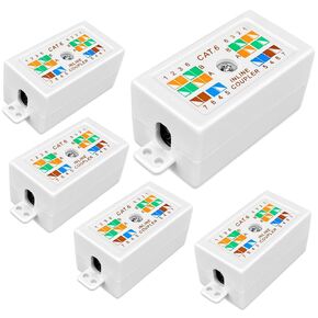 Cat 6 Junction Box 5 Pack Cat5e Splice connector Unshielded, Punch Down Type