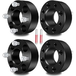 ECCPP 4PCS 2" 4 Lug Hubcentric Wheel spacers 50mm 4x110mm to 4x110mm Wheel Spacers Kits with 10x1.25 Studs 74mm fits for 2002-2007 for Eiger 400 2008-2013 for King Quad 400