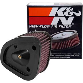 K&N Engine Air Filter: High Performance, Powersport Air Filter: Fits 2017-2019 HARLEY DAVIDSON (Road King, Electra Glide, Ultra, Classic, Tri Glide, Limited, Low, and other select models) HD-1717