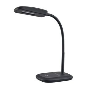 Set of 2 New Sunbeam Flexible Neck LED Desk Lamp Adjustable Light, Eye-caring Dimmable Office Lamp, Save $85/ year, Energy efficient lamp, Energy Star Certified, Black