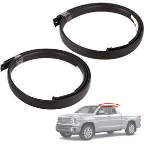 زوج من شريط السير الوقائي على السقف بالتنقيط متوافق مع Toyota Tundra Double Cab 2007-2020، يسار ‎755520C050 / يمين ‎755510C050