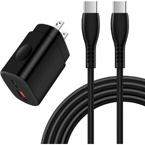 25W Motorola Edge 2024 Charger Fast Charging Cable 6FT USB C Phone Charger Cord for Moto G Stylus 5G 2024, Edge 50 Ultra Pro, X50 Ultra, G 5G 2024, G Play, G Power 2023 2022 2021, Edge+ Razr, G Pure
