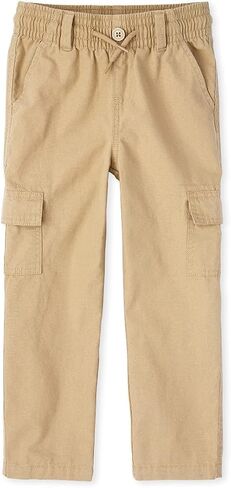 The Children's Place baby-boys and Toddler Boys Pull On Slim Cargo Pants in Saudi Arabia