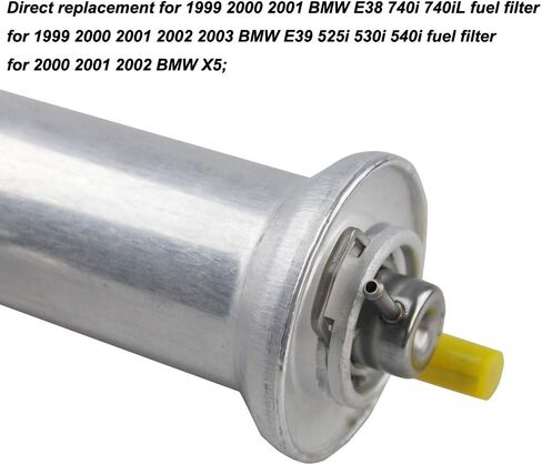 جديد 13321709535 فلتر وقود المحرك مع منظم الضغط يصلح لسيارات BMW E38 740i E39 525i 530i 540i X5 E53 in Kuwait