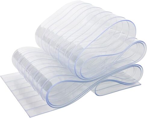 ستارة شريطية بديلة من الفينيل البلاستيكي مقاس 8 × 12 بوصة، ستارة باب بسمك 0.08 بوصة، شرائط ستارة بلاستيكية للمشي في مبرد الفريزر، أبواب الدخول التجارية للمستودعات، أبواب الحيوانات الأليفة in Kuwait