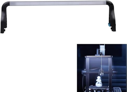 Official Creality Ender 3 S1 LED Light Bar Kit 24V/5W for Ender 3 S1/Ender 3 S1 Pro 3D Printer, Energy and Power Saving Easy Installation Soft Light in Saudi Arabia
