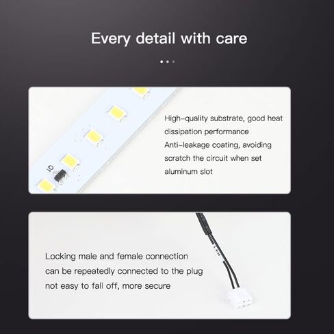 Official Creality Ender 3 S1 LED Light Bar Kit 24V/5W for Ender 3 S1/Ender 3 S1 Pro 3D Printer, Energy and Power Saving Easy Installation Soft Light in Saudi Arabia