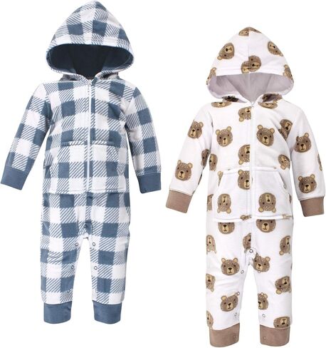 Hudson Baby Unisex Baby Fleece Jumpsuits, Coveralls, and Playsuits in Saudi Arabia