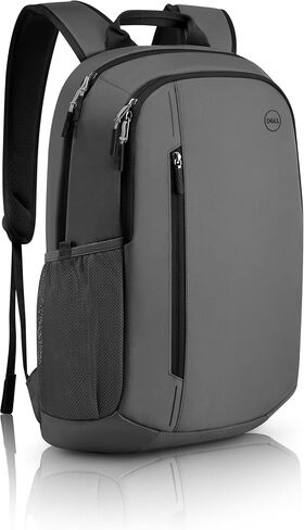 حقيبة ظهر Dell 14-16 EcoLoop Urban - CP4523G - سعة 20 لتر، أشرطة حمل كتف قابلة للتعديل، مقاومة للطقس، إغلاق بسحاب مزدوج، كم مبطن، شبكة هوائية خلفية مبطنة - رمادي in Saudi Arabia