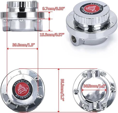 منظم ضغط الوقود عالي الأداء، صمام التحكم في ضغط وقود السيارة اليدوي القابل للتعديل لمحرك المكربن ​​في الولايات المتحدة in Kuwait