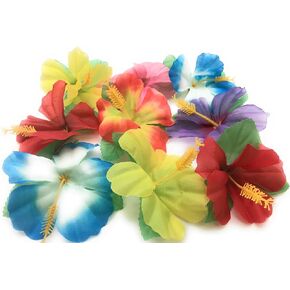 Oojami Hibiscus Flowers for Tabletop Decoration