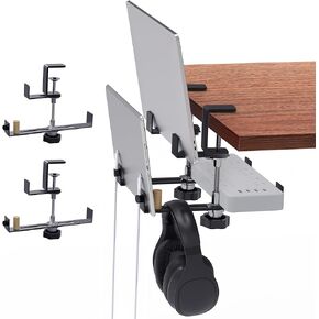 Vertical Laptop Stand, Upgraded 4 in 1 Adjustable Laptop Holder for Desk Side, fits All MacBook/Surface/Samsung/HP/Dell/Chrome Book