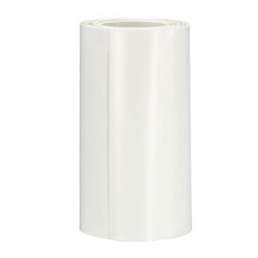 uxcell Battery Wrap PVC Heat Shrink Tubing 85mm Flat Width for 18650 Power Supplies 1 Meter Length White