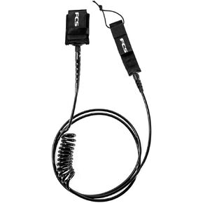 FCS Stand Up Paddle Board Regular Ankle Leash - Black - 10'