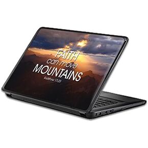 Universal 13" Laptop Skin - Move Mountains | Protective, Durable, and Unique Vinyl Decal wrap Cover | Easy to Apply, Remove, and Change Styles | Made in The USA