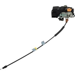 TRQ Front Left Door Lock Actuator Compatible with 08-12 Chevrolet Malibu 07-09 Saturn Aura