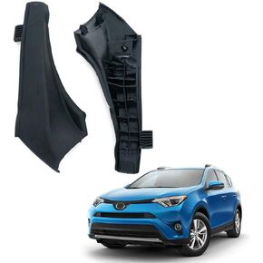 2Pcs Front Windshield Wiper Side Cowl Extension Cover Trim For Toyota RAV4 2013 2014 2015 2016 2017 2018 2019