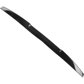 Rear Trunk Spoiler Rubber Material Universal Trunk Lid Wing Simple Installation Car Aerodynamic Accessory