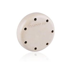 400BSS-1PS Magnetic Dental Bur Block 7-Hole Small Round Vanilla