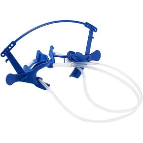 Dental Retractor Oral Dry Field System Lip Cheek Retractor with Saliva Suction Device Dental Mouth Opener (Blue) in Kuwait
