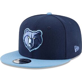 New Era NBA 2-Tone 9FIFTY Adjustable Snapback Hat Cap One Size Fits All (as1, alpha, one_size, Memphis Grizzlies)