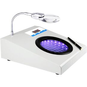 YUCHENGTECH Microbial Bacterial Colony Counter 3/9 Times Bacterial Tester Counting Machine Bacterial Quantity Counting Machine Instrument Microbiology Tester 110-220V (110V)