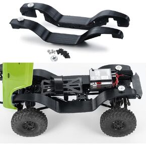Maleonn 2Pcs RC Fender Flares Inner Guard Plate Mud Guard with Magnet for 1/24 RC Crawler Car SCX24 Fender Upgrades AXI90081 Deadbolt Accessories Fender Liner