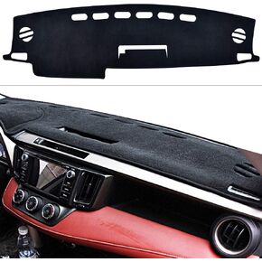 SPEEDWOW Dashboard Dash Board Cover Mat Carpet Compatible with 2013-2018 Toyota RAV4