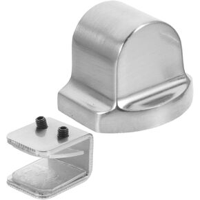 Magnetic Door Stop 1 Set Glass Door Stopper Floor Mount Door Stopper Shower Door Stop Push Door Catch with Accessories Magnetic Door Stopper