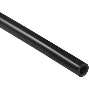 uxcell Silicone Tubing, 1/4"(6mm) ID x 3/8"(10mm) OD 6.6ft(2m) Silicone Rubber Tube Air Hose Pipe for Pump Transfer, Black