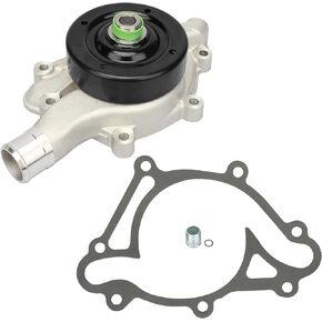 IRONTEK Engine Water Pump AW7160 Fit for Dodge (1994 B150/ 1995-1997 B1500/ 1994-2003 Ram 1500/1995-2002 Ram 2500), for Jeep (1993-1998 Grand Cherokee) #1203041